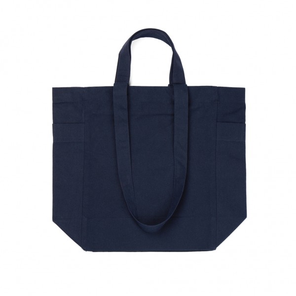 VINGA Hilo AWARE™ Tasche mit Reißverschluss aus rec. Canvas, navy blau