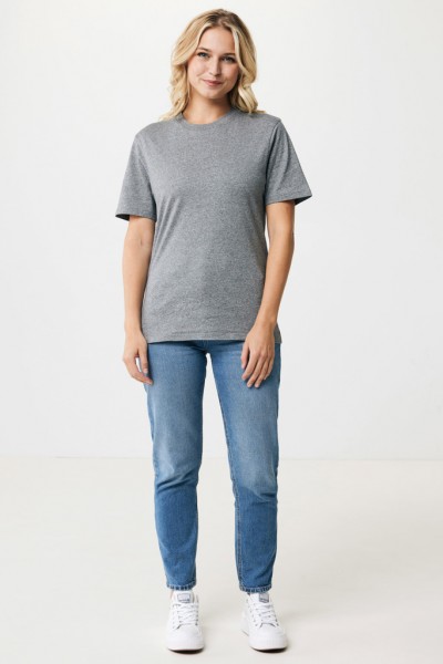 IQONIQ Sierra Lightweight T-Shirt aus recycelter Baumwolle, light heather anthracite XS