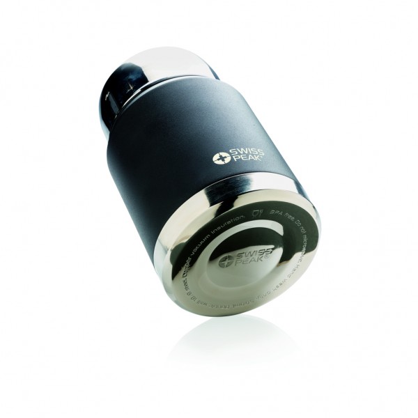 Swiss Peak Elite Kupfer Vakuum Food-Container, schwarz