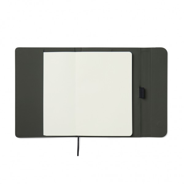 VINGA Baltimore GRS-zertifiziertes Papier & PU-Notizbuch, grün