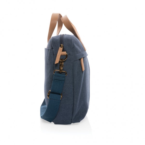 Impact AWARE™ 16 oz. rCanvas Laptop-Tasche, blau