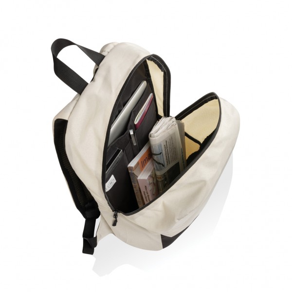 Kazu AWARE™ 15,6` RPET Laptop-Rucksack, off white