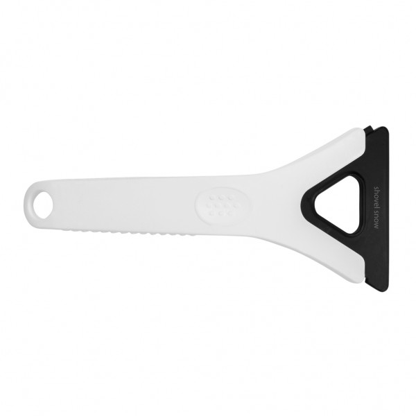 Polard 3-in-1-Eiskratzer aus RCS recyceltem Kunststoff, weiß