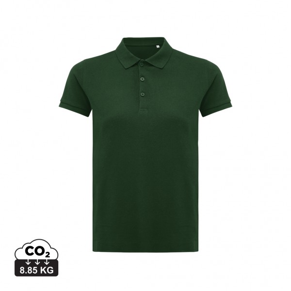 IQONIQ Yosemite Damen Piqué-Poloshirt aus rec. Baumwolle, forest green L