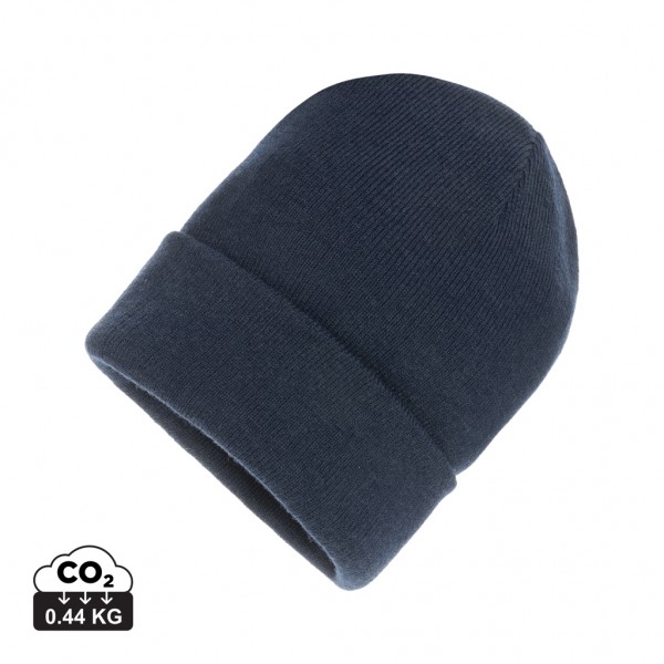 Impact Polylana® Beanie mit AWARE™ Tracer, navy blau