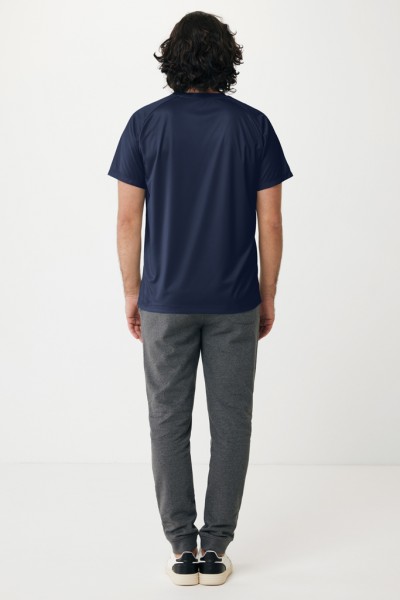 IQONIQ Tikal Sport Quick-Dry T-Shirt aus rec. Polyester, navy blau 5XL