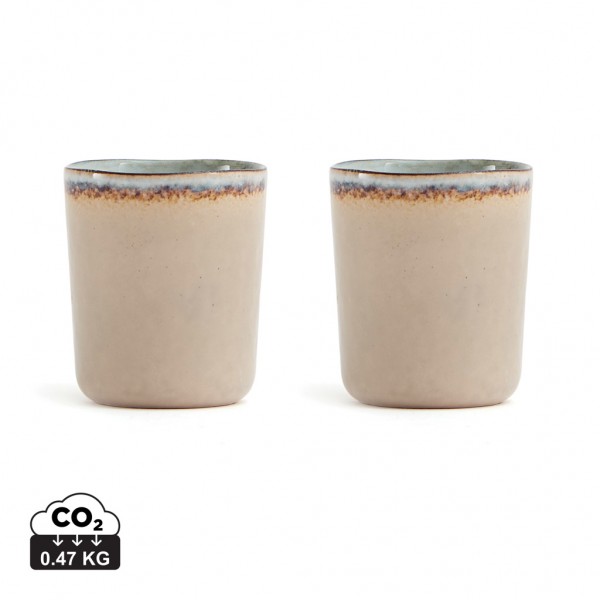 Nomimono Becher, 2er-Set, beige