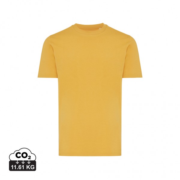 IQONIQ Brett T-Shirt aus recycelter Baumwolle, ochre yellow L