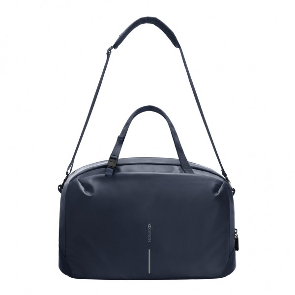 Urban wasserabweisende Wochenendtasche, navy blau