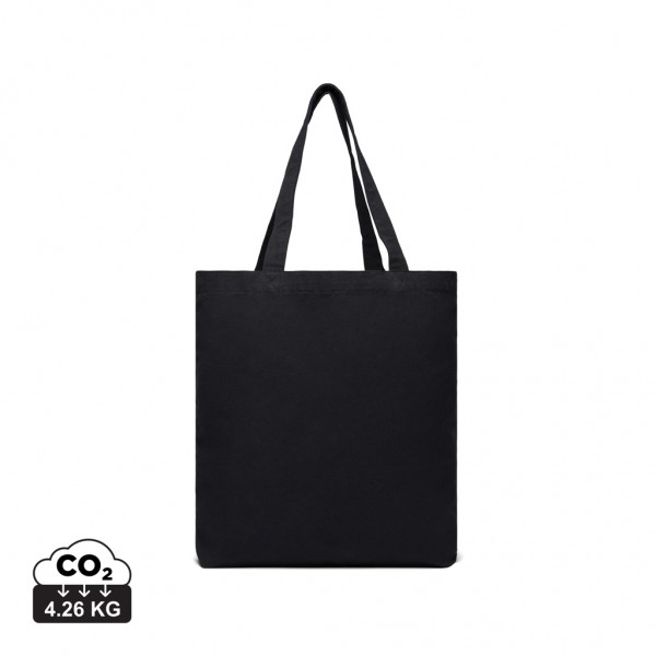 VINGA Hilo AWARE™ Tragetasche aus recyceltem Canvas, schwarz