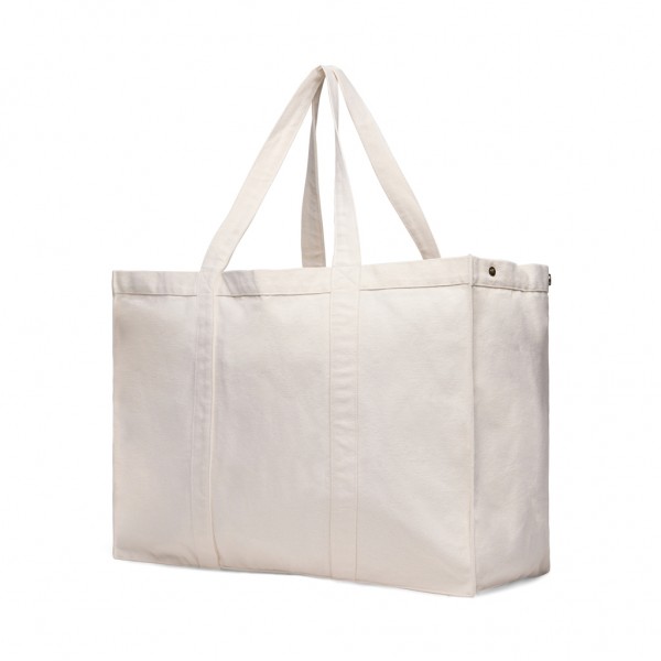 VINGA Hilo AWARE™ Maxi-Tasche aus recyceltem Canvas, off white