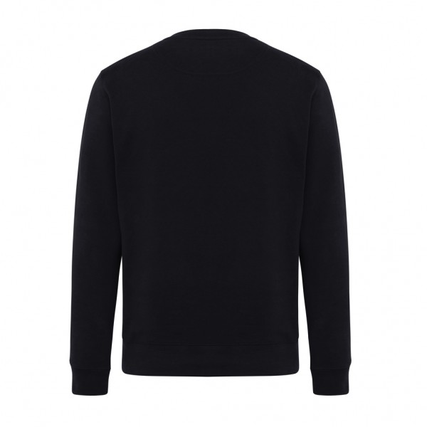 IQONIQ Etosha Lightweight Sweater aus recycelter Baumwolle, schwarz S