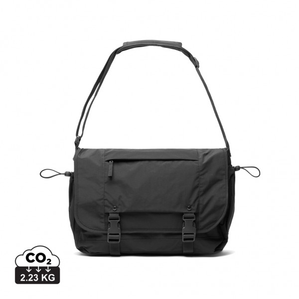KENTO URBAN 15,6` Messenger aus RCS recyceltem Nylon, schwarz