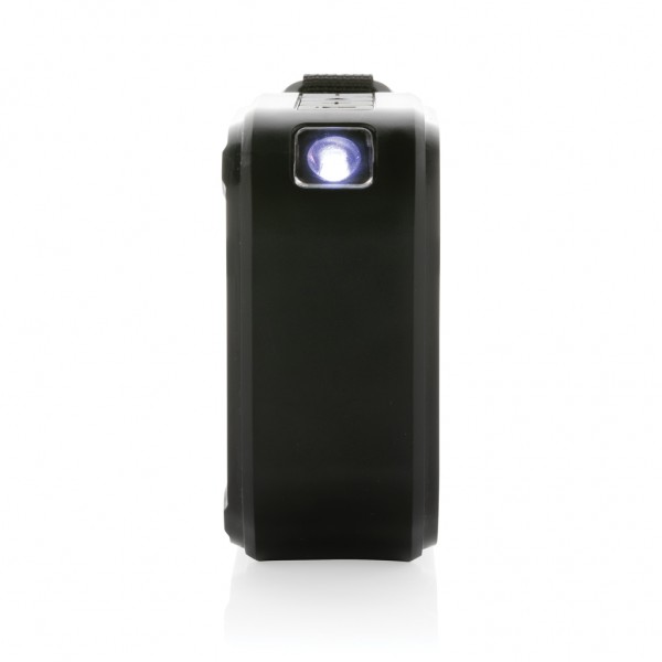 3W kabelloser Sunwave Solar-Lautsprecher aus RCS Kunststoff, schwarz