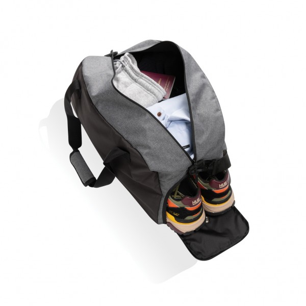 Kazu AWARE™ RPET Weekend-Duffel-Bag, grau