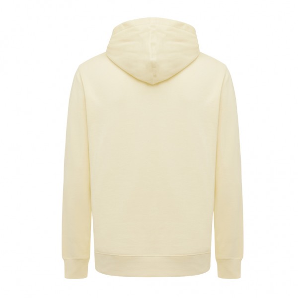 IQONIQ Yengo Hoodie mit Seitentaschen aus rec. Baumwolle, cream yellow XXS
