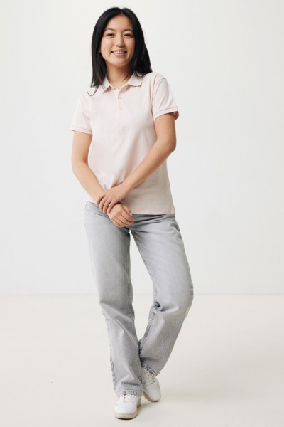 IQONIQ Yosemite Damen Piqué-Poloshirt aus rec. Baumwolle, cloud pink L