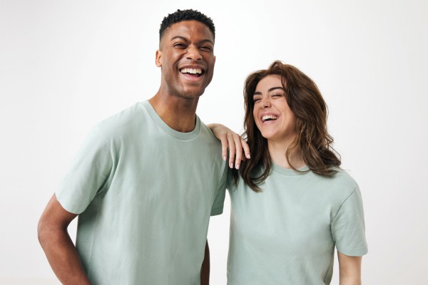 IQONIQ Teide T-Shirt aus recycelter Baumwolle, Iceberg green XS