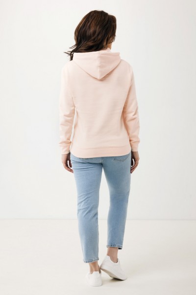 IQONIQ Rila Lightweight Hoodie aus recycelter Baumwolle, cloud pink XXS