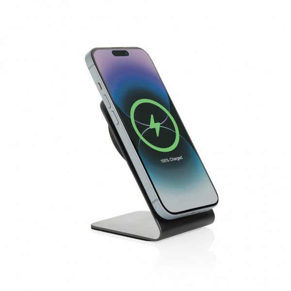 Terra Aluminium 15W magnetischer Wireless-Charger, grau