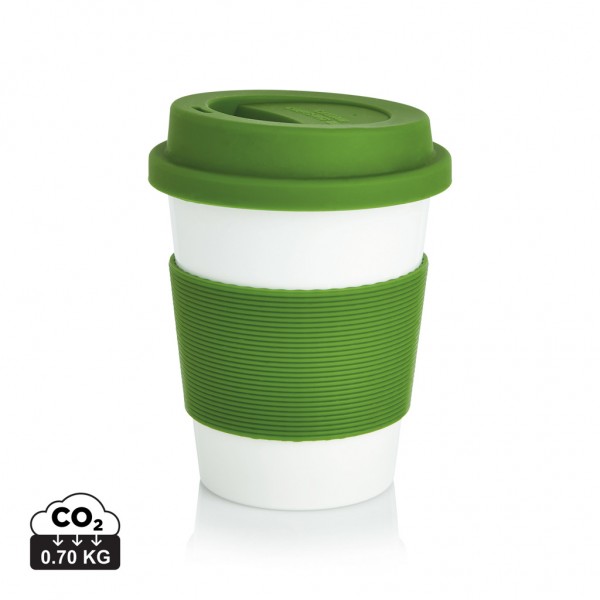 ECO PLA Kaffeebecher, grün