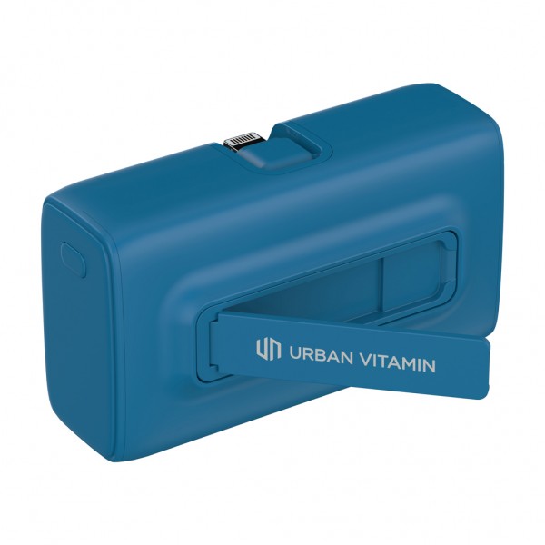 Urban Vitamin Los Angeles 20W Powerbank aus RCS rec. Plastik, blau