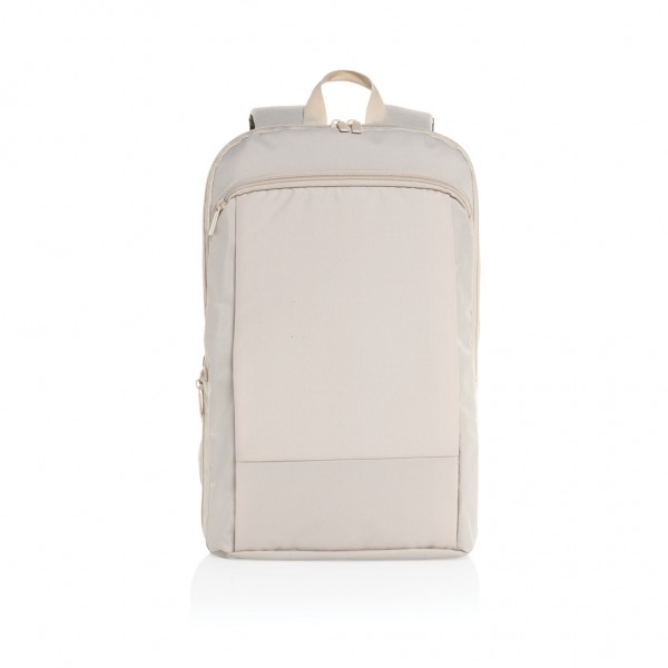 Flexpack Aware™ Expandable Slim RPET 15,6` Laptop-Rucksack, beige