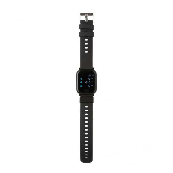 Fit Watch aus RCS recyceltem TPU, schwarz