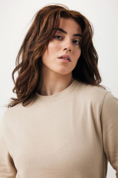 IQONIQ Etosha Lightweight Sweater aus recycelter Baumwolle, desert XXXL