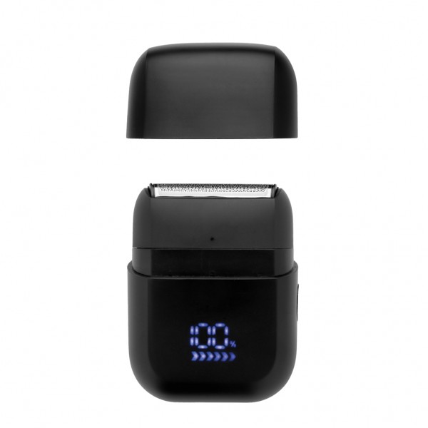 TrimBlade wiederaufladbarer IPX7 Reise-Rasierer, schwarz