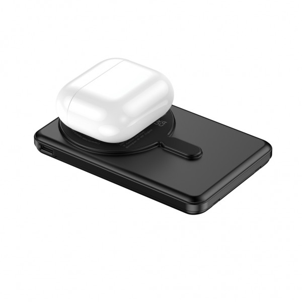 Urban Vitamin Redwood 5-in-1 5.000mAh 20W PD magn. Powerbank, schwarz