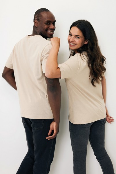 IQONIQ Teide T-Shirt aus recycelter Baumwolle, desert 5XL