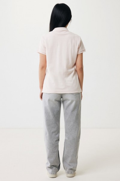 IQONIQ Yosemite Damen Piqué-Poloshirt aus rec. Baumwolle, cloud pink XS