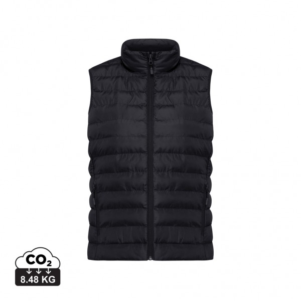 IQONIQ Meru Damen Bodywarmer aus recyceltem Polyester, schwarz XL