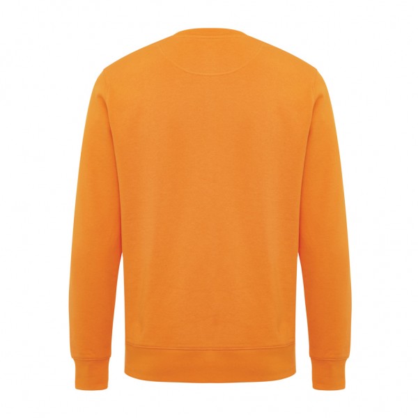 IQONIQ Etosha Lightweight Sweater aus recycelter Baumwolle, orange XL