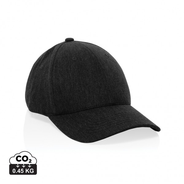Milo AWARE™ 6-Panel-Heather-Kappe, schwarz