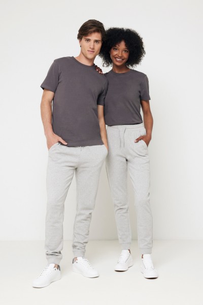 IQONIQ Cooper Jogger aus recycelter Baumwolle, heather grey XXXL