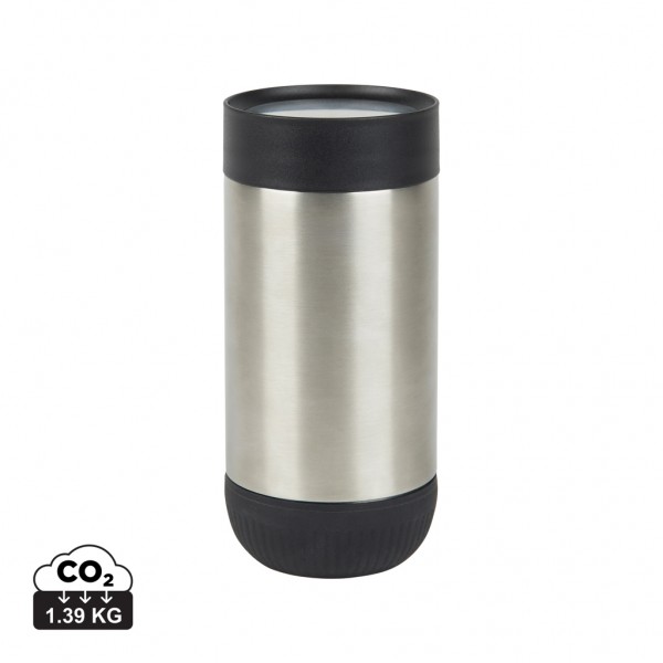 VINGA Erie 350ml Becher aus RCS rec. Stainless-Steel, silber