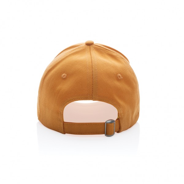 Impact 5 Panel Kappe aus 280gr rCotton mit AWARE™ Tracer, sundial orange