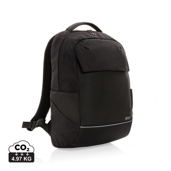 Swiss Peak Brooke AWARE™ 15,6` Laptop-Rucksack aus rPET, schwarz
