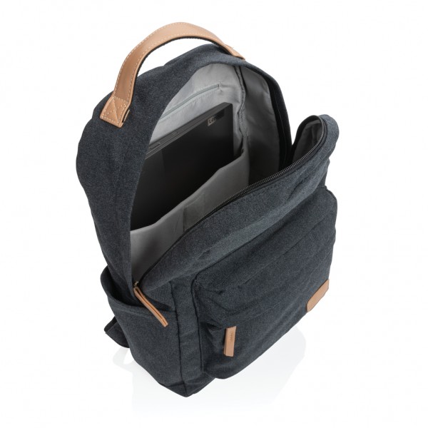 Impact AWARE™ 16 oz. rCanvas Rucksack, schwarz