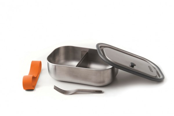 Black+Blum Stainless Steel Lunch Box groß, orange