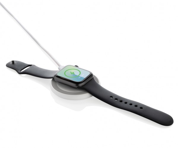 Magnapad magnetisches 3-in-1 15W Ladepad aus RCS rPlastik, weiß