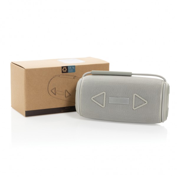 Prisma 16W IPX4 Speaker aus RCS rec. rPET, grau