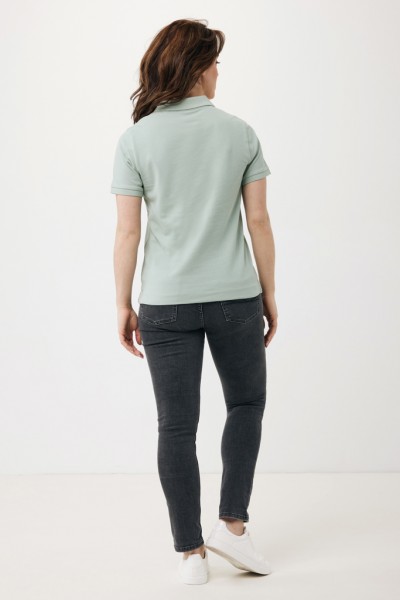 IQONIQ Yosemite Piqué-Poloshirt aus recycelter Baumwolle, Iceberg green S