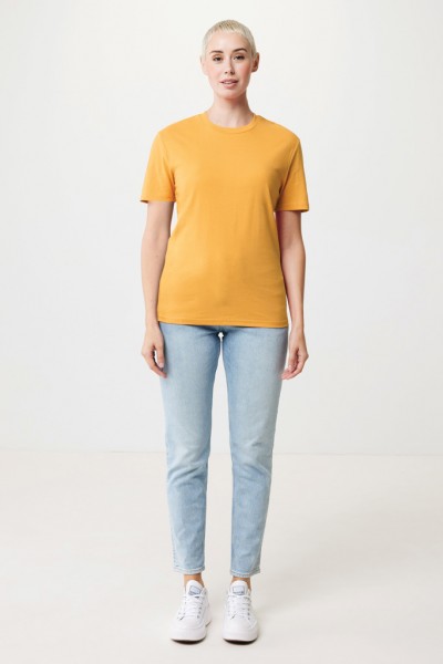 IQONIQ Bryce T-Shirt aus recycelter Baumwolle, ochre yellow XXXL