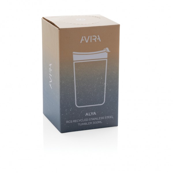 Avira Alya RCS recycelter Stainless-Steel Becher 300ml, silber