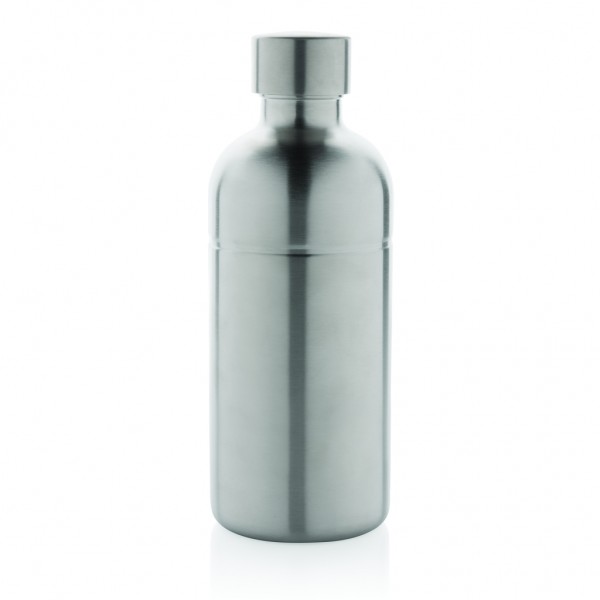 Soda Trinkflasche aus RCS-zertifiziertem Stainless-Steel, silber