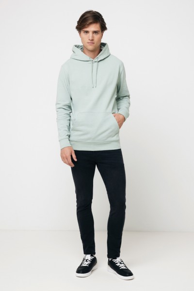IQONIQ Jasper Hoodie aus recycelter Baumwolle, Iceberg green XXL