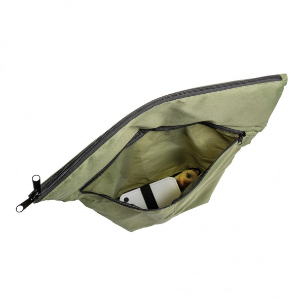 Dillon AWARE™ RPET faltbarer Lightweight-Rucksack, grün